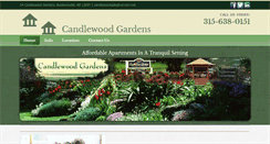 Desktop Screenshot of candlewoodgardens.com